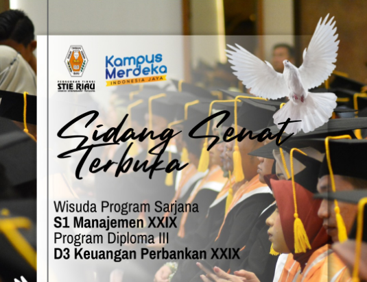 WISUDA KE XXIX SEKOLAH TINGGI ILMU EKONOMI RIAU
